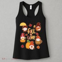 Cute Fall In Love Autumn Gnomes Women's Tank Top thumb 3