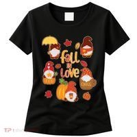 Cute Fall In Love Autumn Gnomes Women's T-Shirt thumb 0
