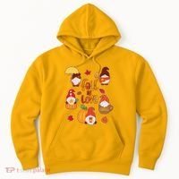 Cute Fall In Love Autumn Gnomes Hoodie thumb 0