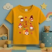Cute Fall In Love Autumn Gnomes Toddler T-Shirt thumb 3