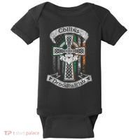 Collins Family Irish Americans, Us Flag, Ireland Flag Baby Bodysuit thumb 0