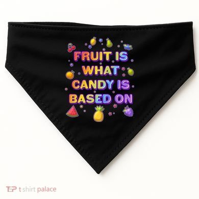 Colorful Fruit Is What Candy Is Based On USA-Made Doggie Bandana