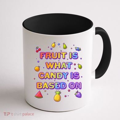 Colorful Fruit Is What Candy Is Based On Coffee Mug back