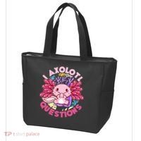 Cute Funny I Axolotl Questions Tote Bag thumb 3
