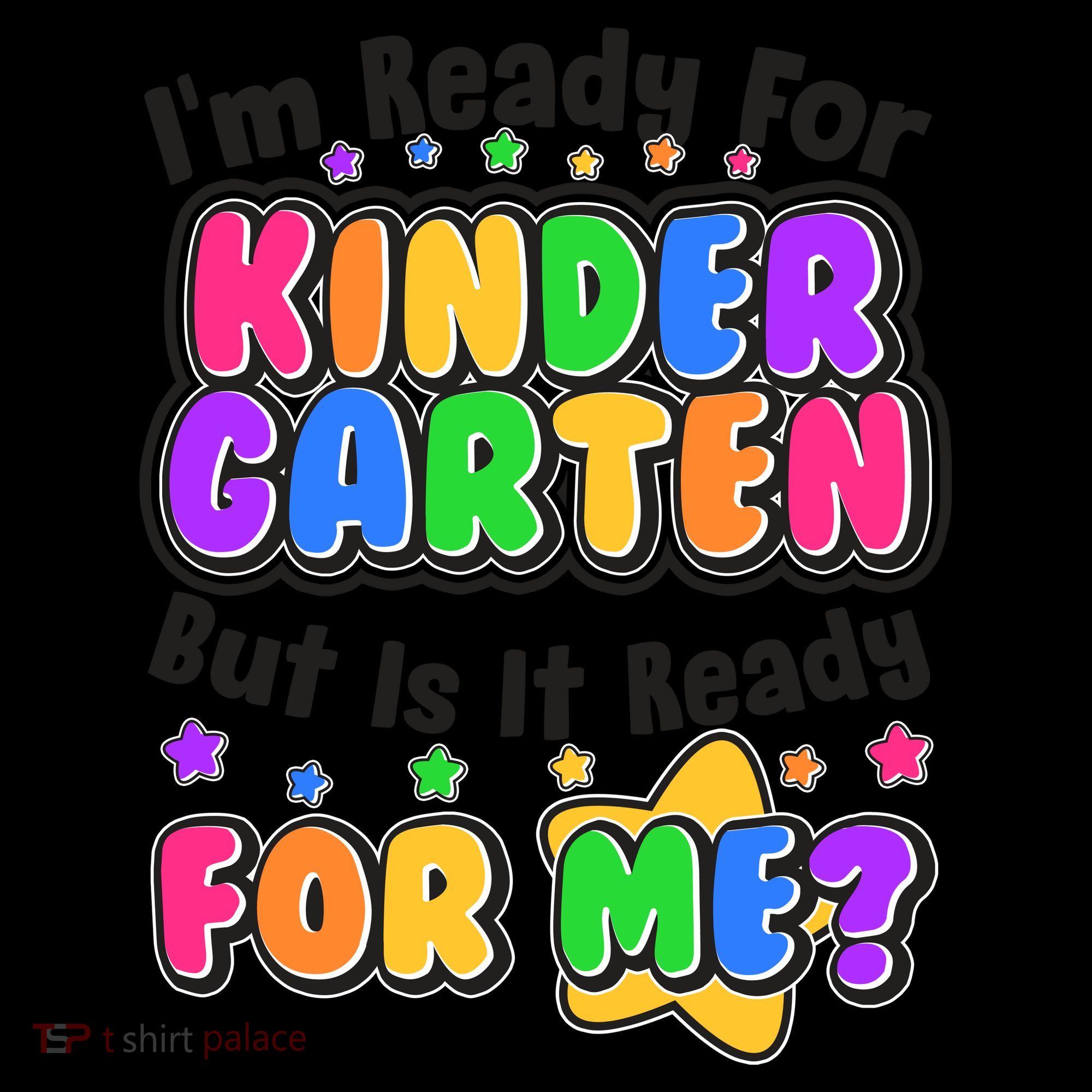 Cute Funny I'm Ready For Kindergarten But Is It Ready For Me Coffee Mug