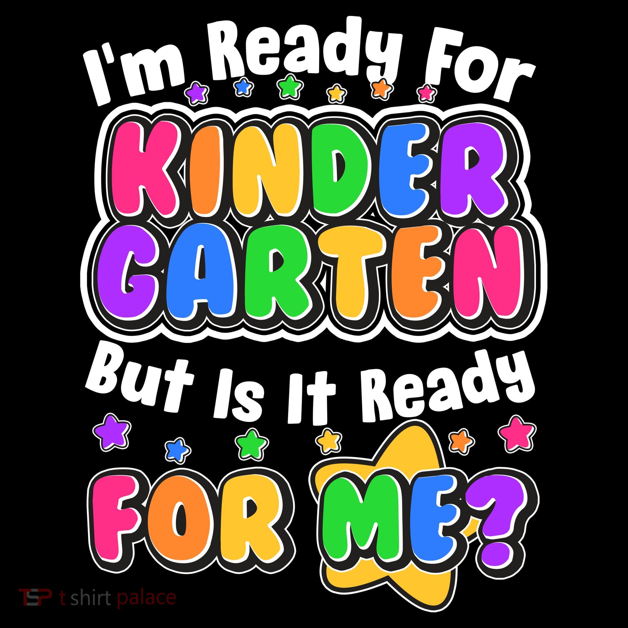 Cute Funny I'm Ready For Kindergarten But Is It Ready For Me Women's Hoodie