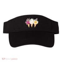 Cute Flower Ice Cream Cone Bouquets Visor thumb 0