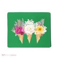 Cute Flower Ice Cream Cone Bouquets Mousepad thumb 0