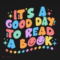 Cute Funny It's A Good Day To Read A Book Apron thumb 3