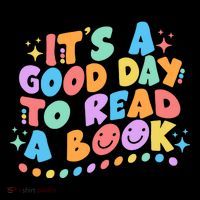 Cute Funny It's A Good Day To Read A Book Women's Hoodie thumb 2