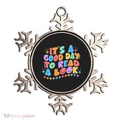 Cute Funny It's A Good Day To Read A Book Ornament