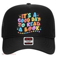 Cute Funny It's A Good Day To Read A Book Hat thumb 0