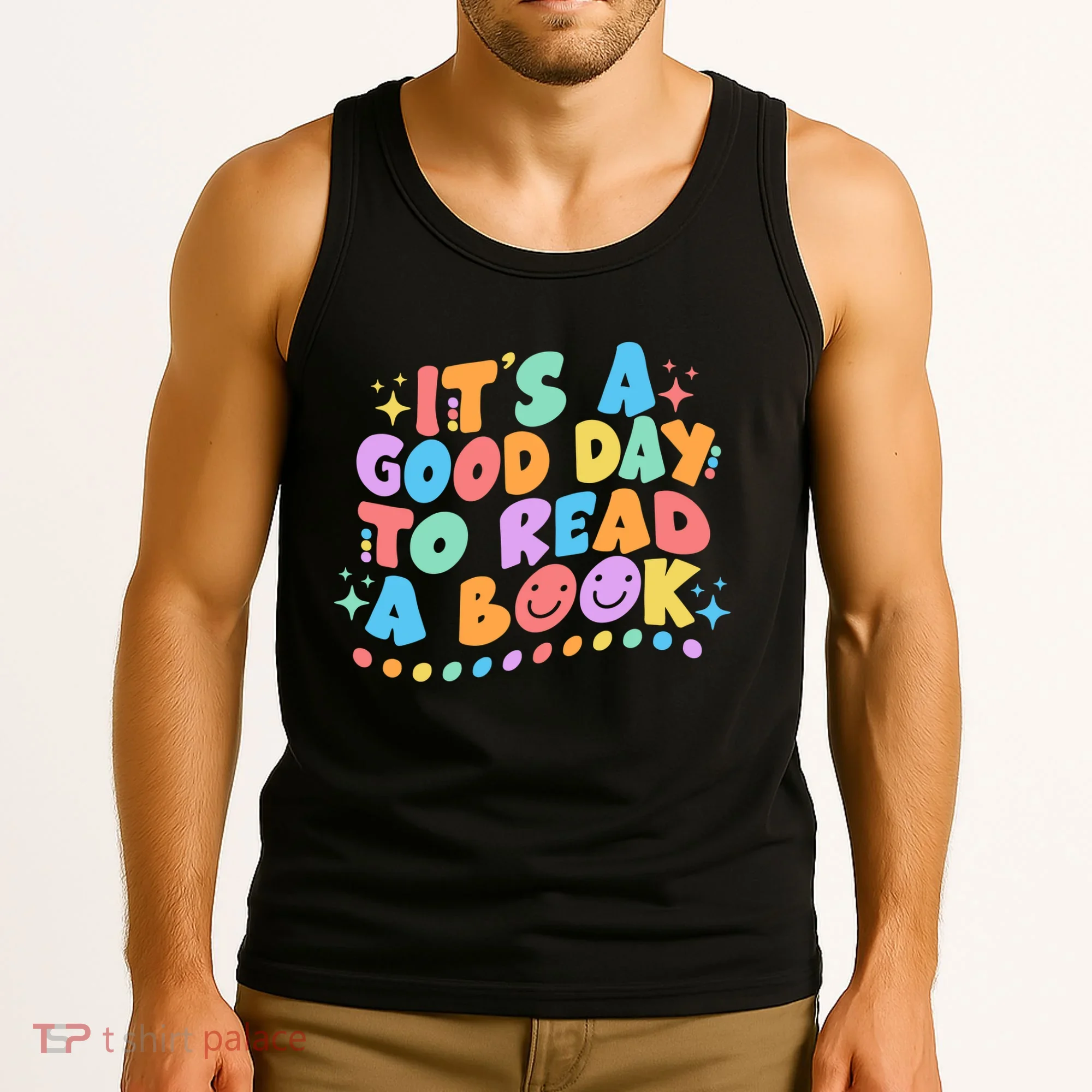 Cute Funny It's A Good Day To Read A Book Tank Top