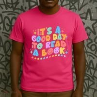 Cute Funny It's A Good Day To Read A Book T-Shirt thumb 3