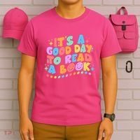 Cute Funny It's A Good Day To Read A Book T-Shirt thumb 6