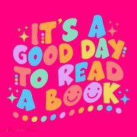 Cute Funny It's A Good Day To Read A Book Mousepad thumb 1