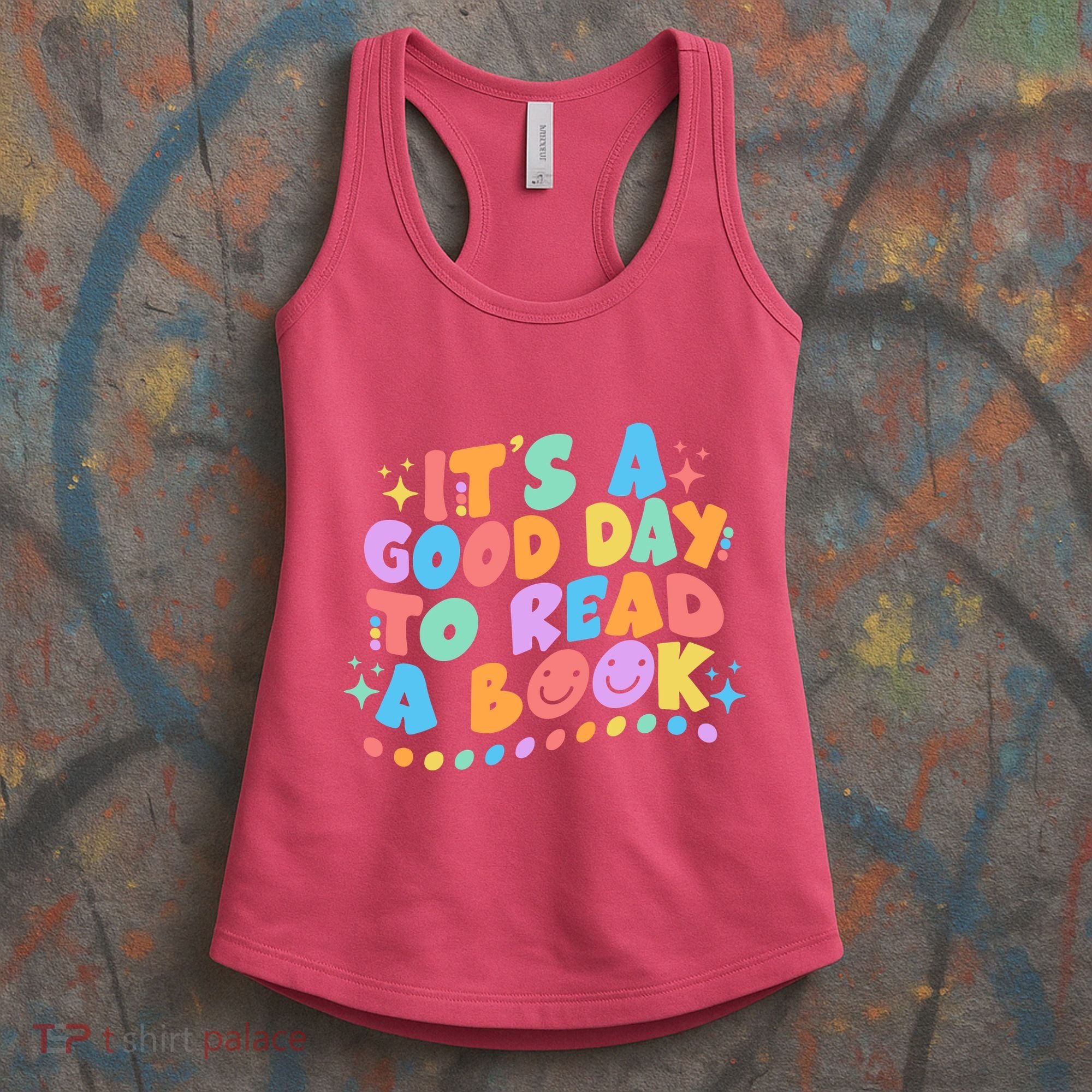 Cute Funny It's A Good Day To Read A Book Women's Tank Top