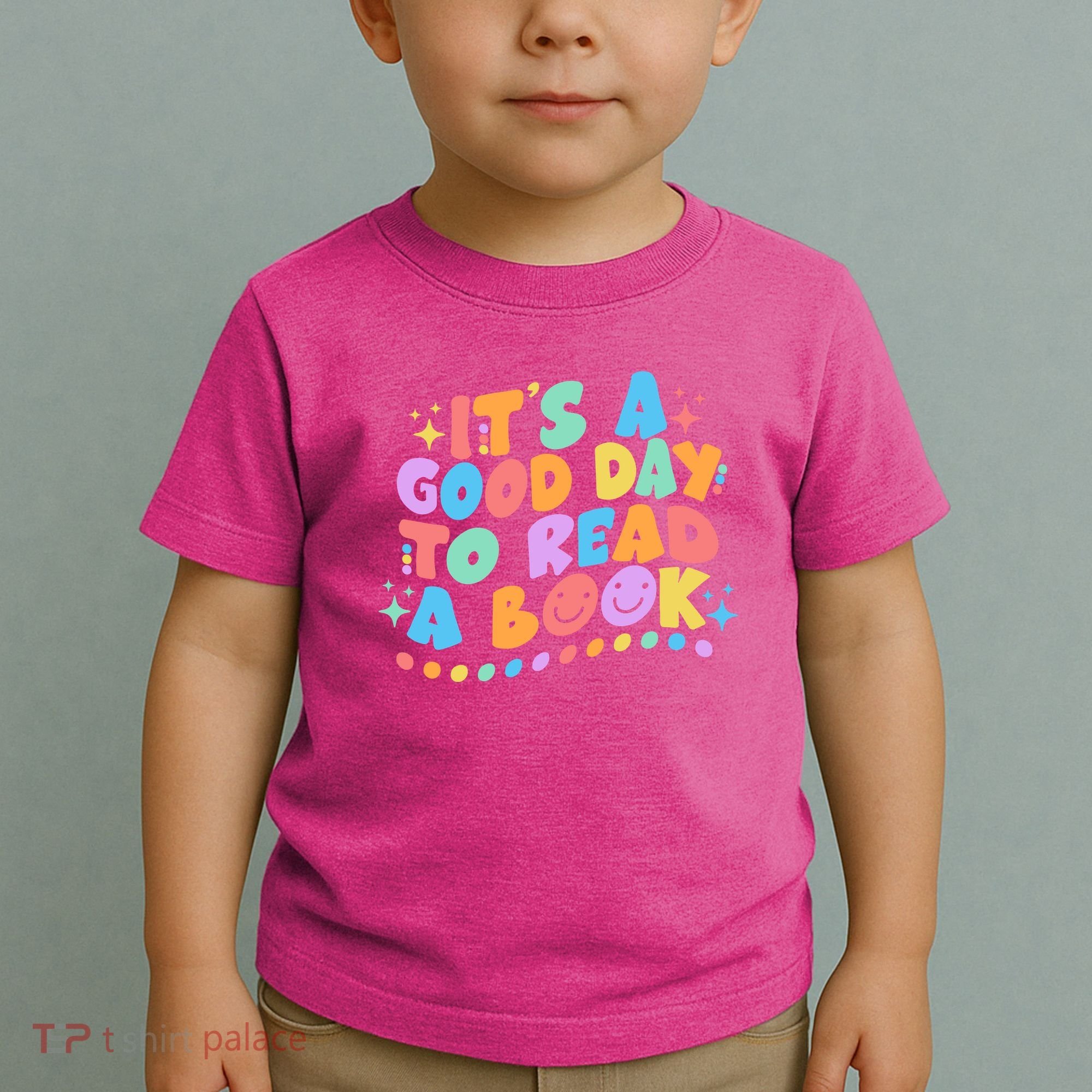 Cute Funny It's A Good Day To Read A Book Toddler T-Shirt