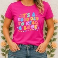 Cute Funny It's A Good Day To Read A Book Women's T-Shirt thumb 2