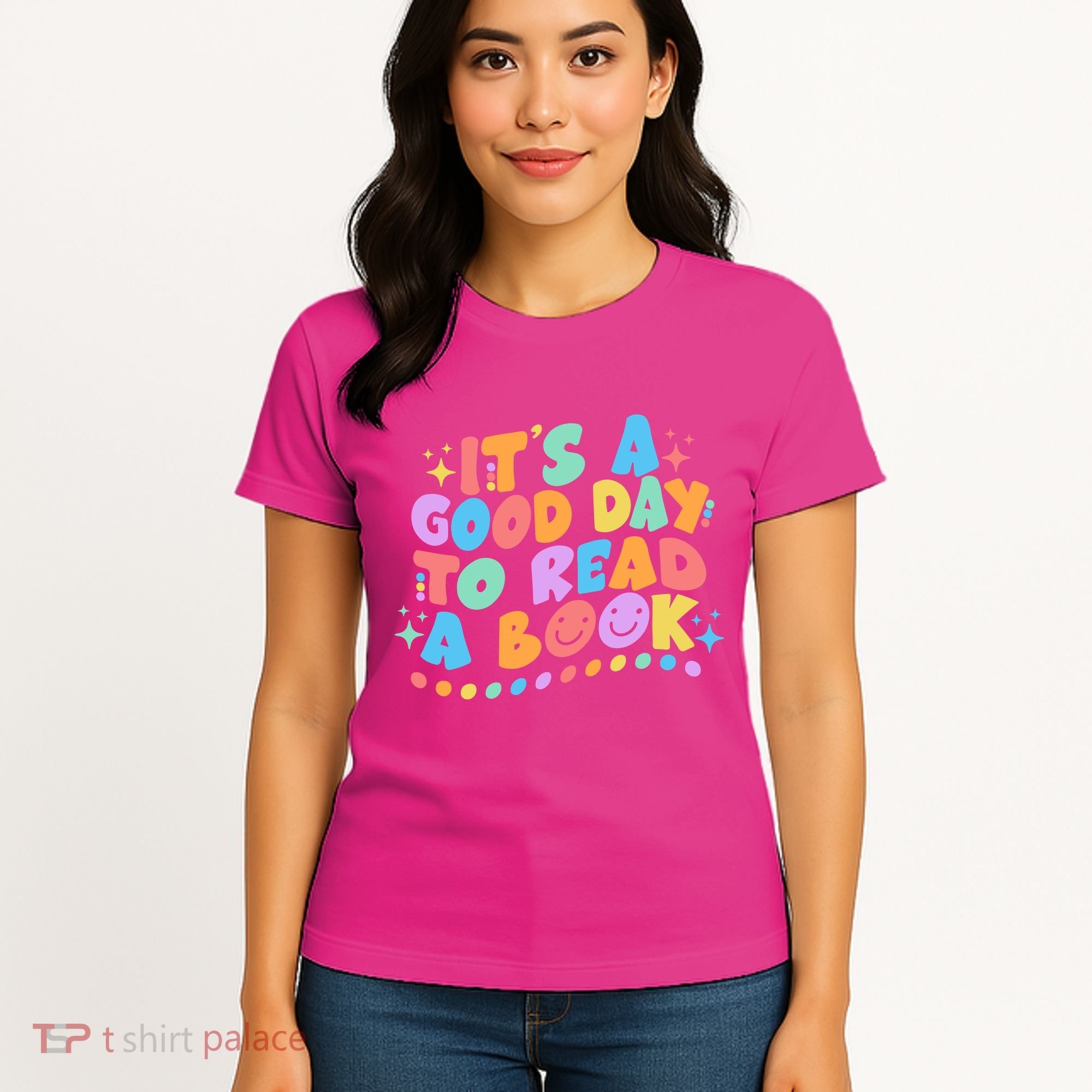 Cute Funny It's A Good Day To Read A Book Women's T-Shirt