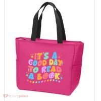 Cute Funny It's A Good Day To Read A Book Tote Bag thumb 3