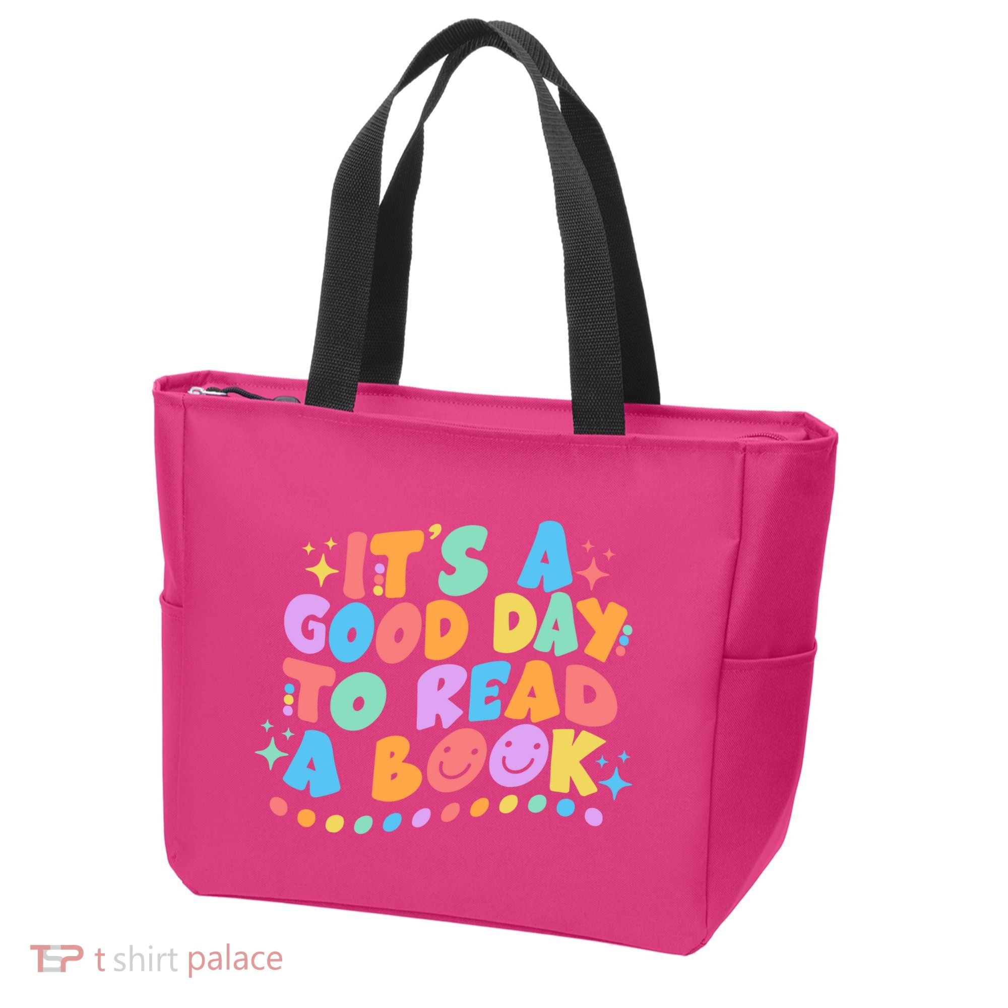 Cute Funny It's A Good Day To Read A Book Tote Bag