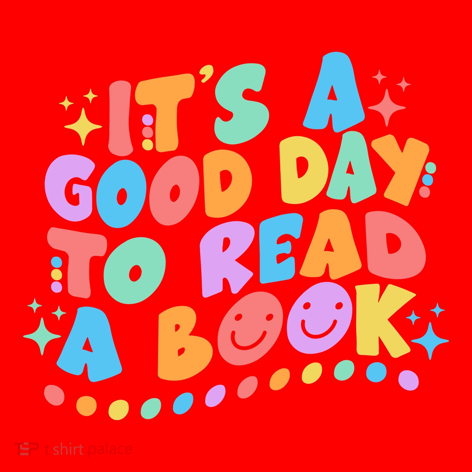 Cute Funny It's A Good Day To Read A Book Santa Hat