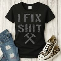 Carpenter Fixer I Fix  Women's T-Shirt thumb 3
