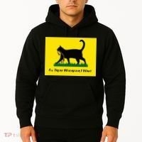 Cat Flag ILl Tread Wherever I Want Hoodie thumb 2