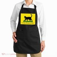 Cat Flag ILl Tread Wherever I Want Apron thumb 2