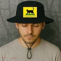 Cat Flag ILl Tread Wherever I Want Bucket Hat thumb 2