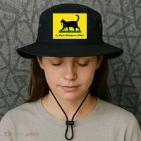Cat Flag ILl Tread Wherever I Want Bucket Hat thumb 3