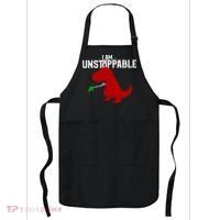 Cute & Funny I Am Unstoppable T-Rex Dinosaur Apron thumb 0