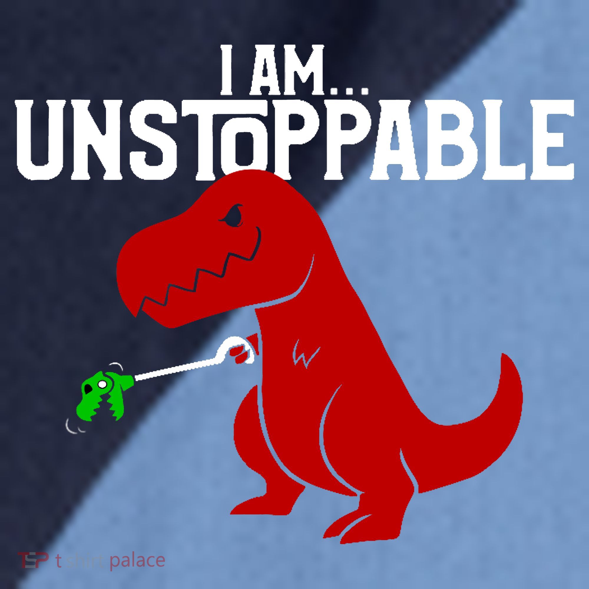 Cute & Funny I Am Unstoppable T-Rex Dinosaur Raglan Baseball Sleeve Shirt