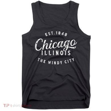 Chicago funny Illinois Chicago Gift Chicago Tank Top