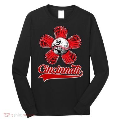 Cincinnati Flower I Love Cincinnati Long Sleeve Shirt