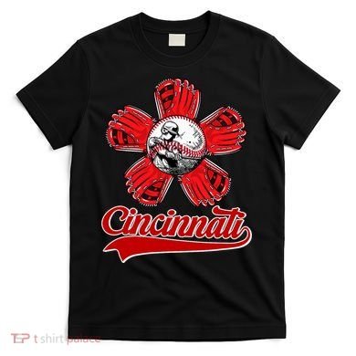 Cincinnati Flower I Love Cincinnati T-Shirt