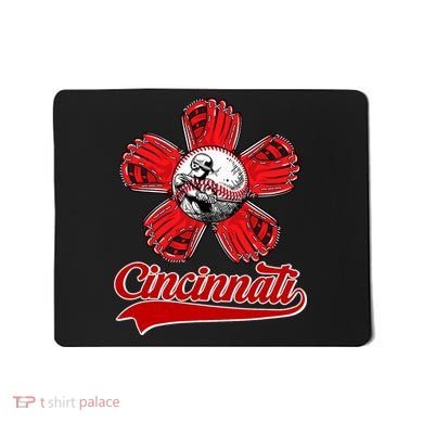 Cincinnati Flower I Love Cincinnati Mousepad