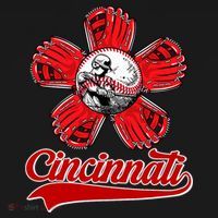 Cincinnati Flower I Love Cincinnati Ornament thumb 1