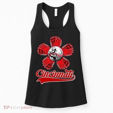 Cincinnati Flower I Love Cincinnati Women's Tank Top
