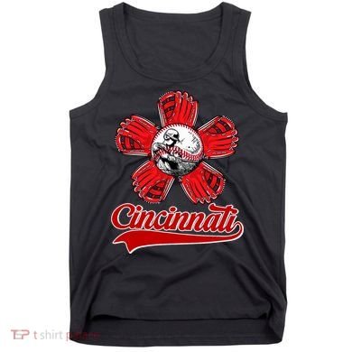 Cincinnati Flower I Love Cincinnati Tank Top