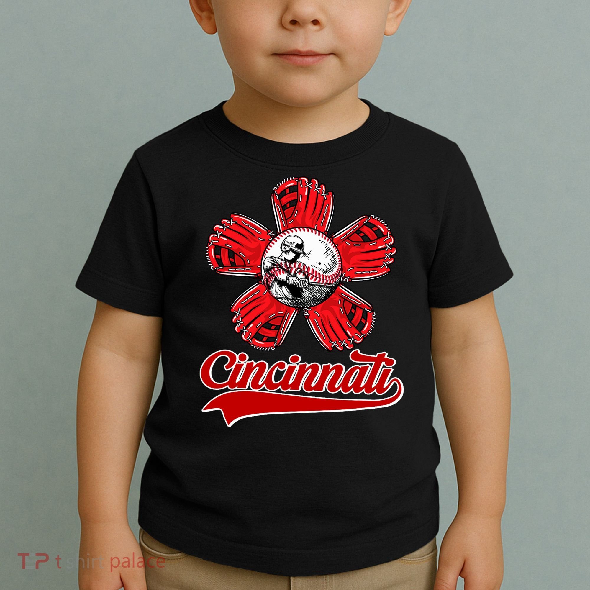 Cincinnati Flower I Love Cincinnati Toddler T-Shirt
