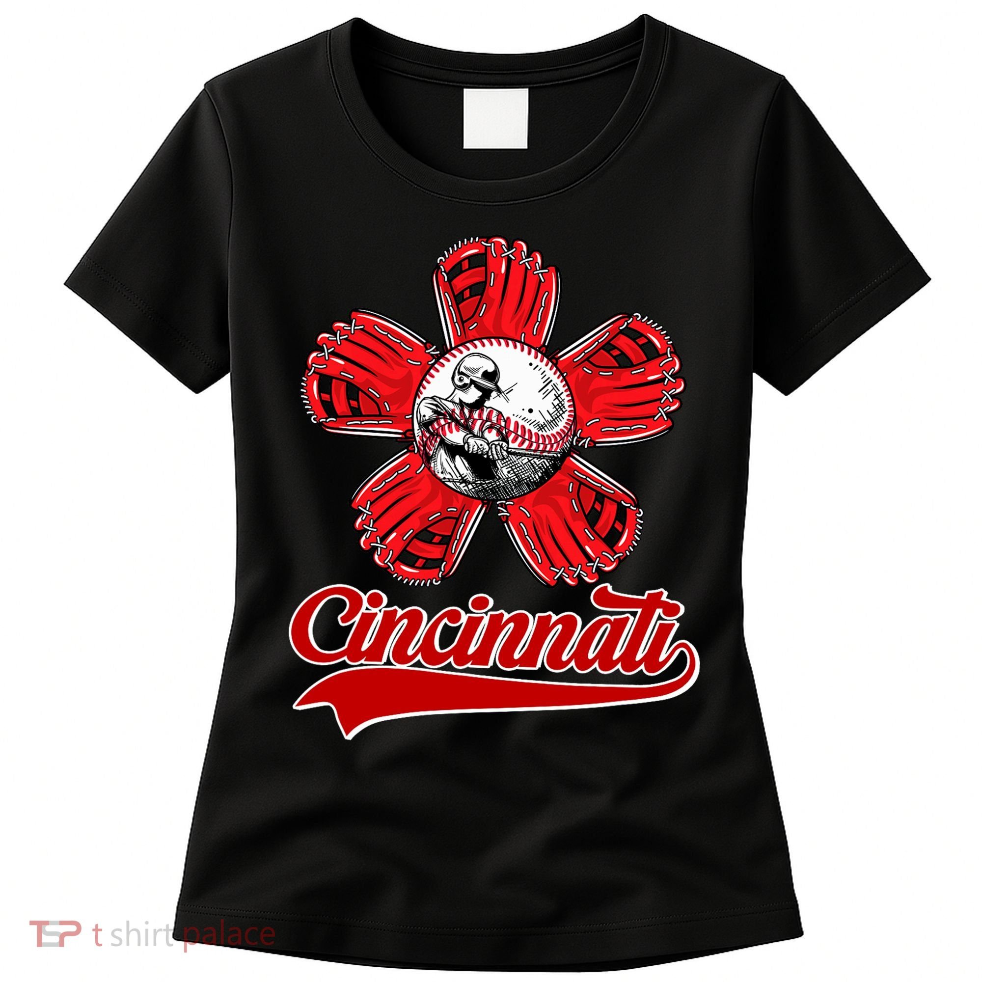 Cincinnati Flower I Love Cincinnati Women's T-Shirt
