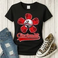 Cincinnati Flower I Love Cincinnati Women's T-Shirt thumb 3