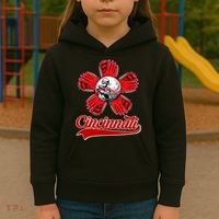 Cincinnati Flower I Love Cincinnati Kids Hoodie thumb 3