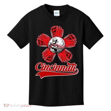 Cincinnati Flower I Love Cincinnati Kids T-Shirt