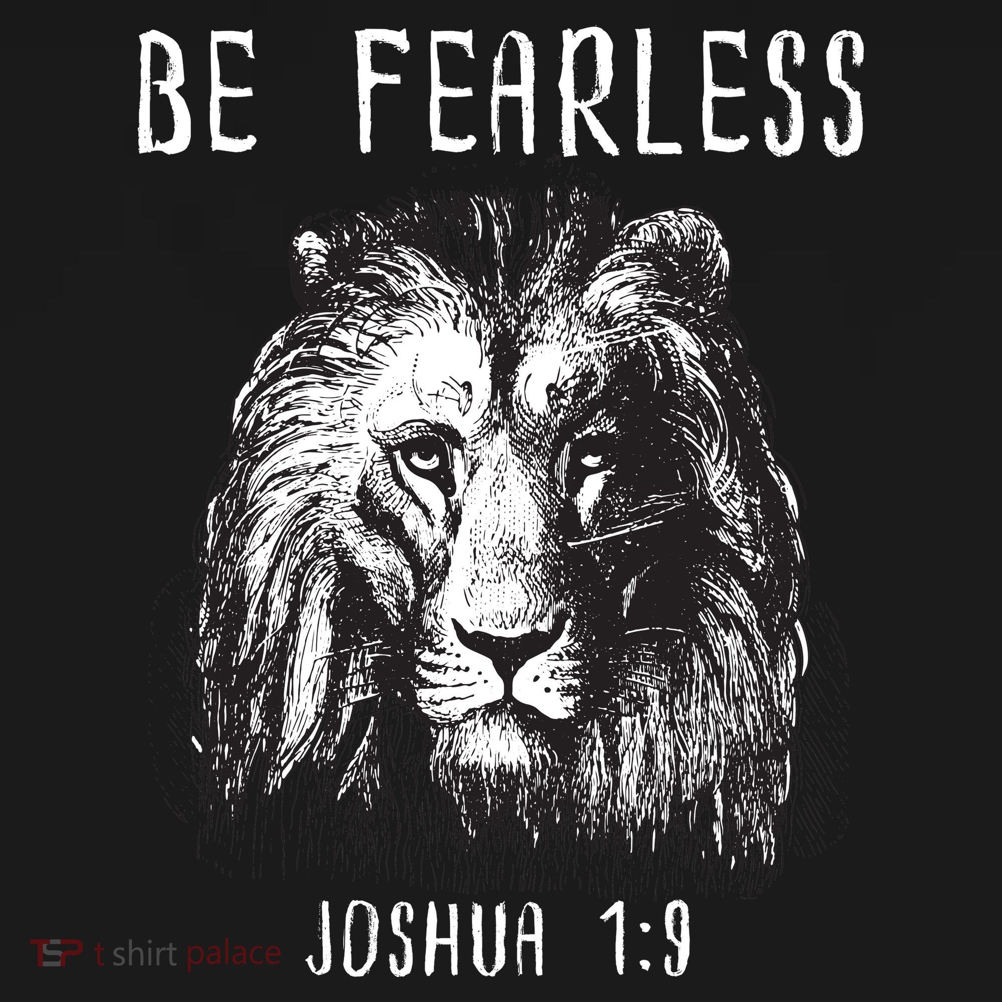 Christian Fearless Joshua 1:9 Faith Gift Backpack
