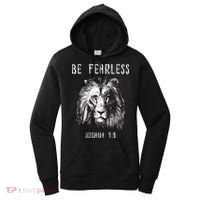 Christian Fearless Joshua 1:9 Faith Gift Women's Hoodie thumb 0