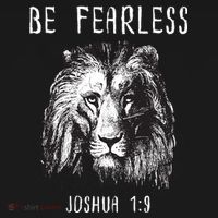 Christian Fearless Joshua 1:9 Faith Gift Mousepad thumb 1