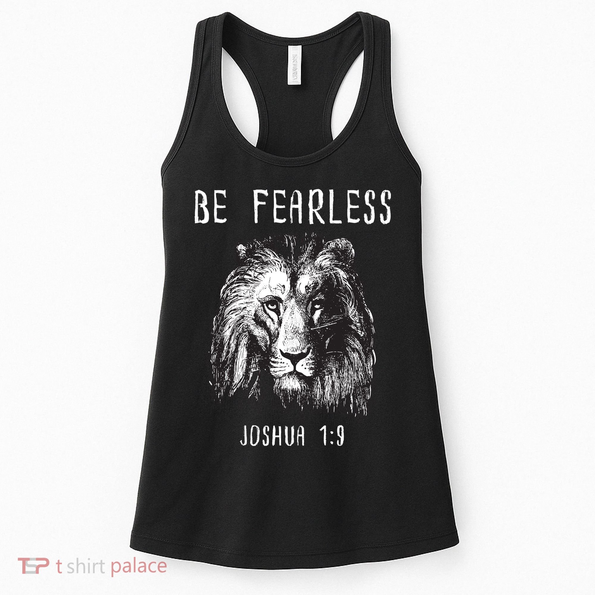 Christian Fearless Joshua 1:9 Faith Gift Women's Tank Top